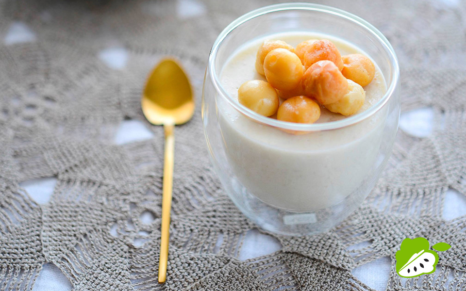 Custard Apple with Ginger and Lemongrass