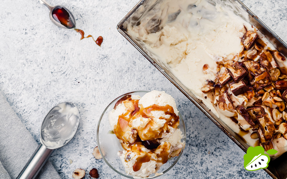 Custard Apple Ice Cream